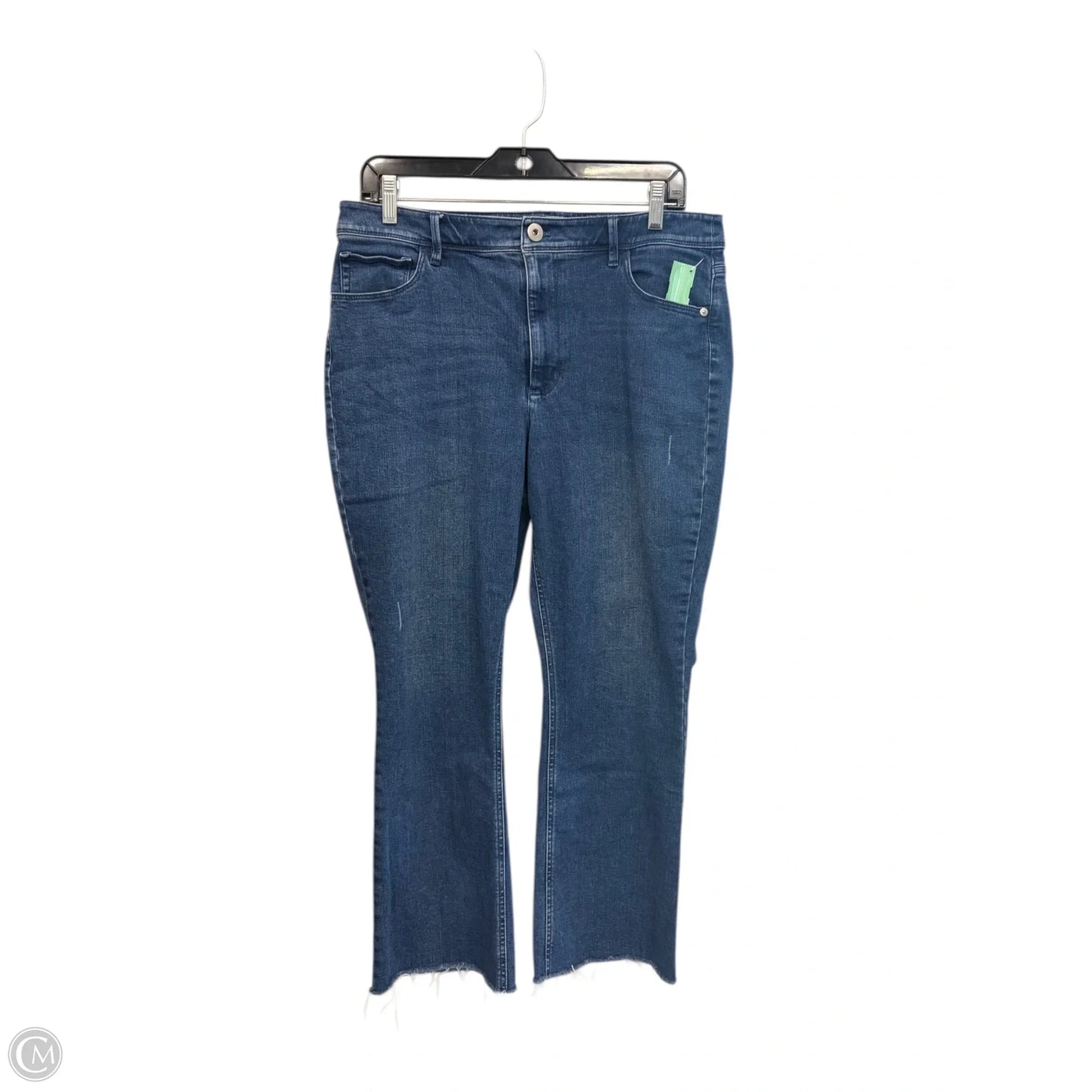 Jeans Flared By J. Jill In Blue Denim, Size: 12