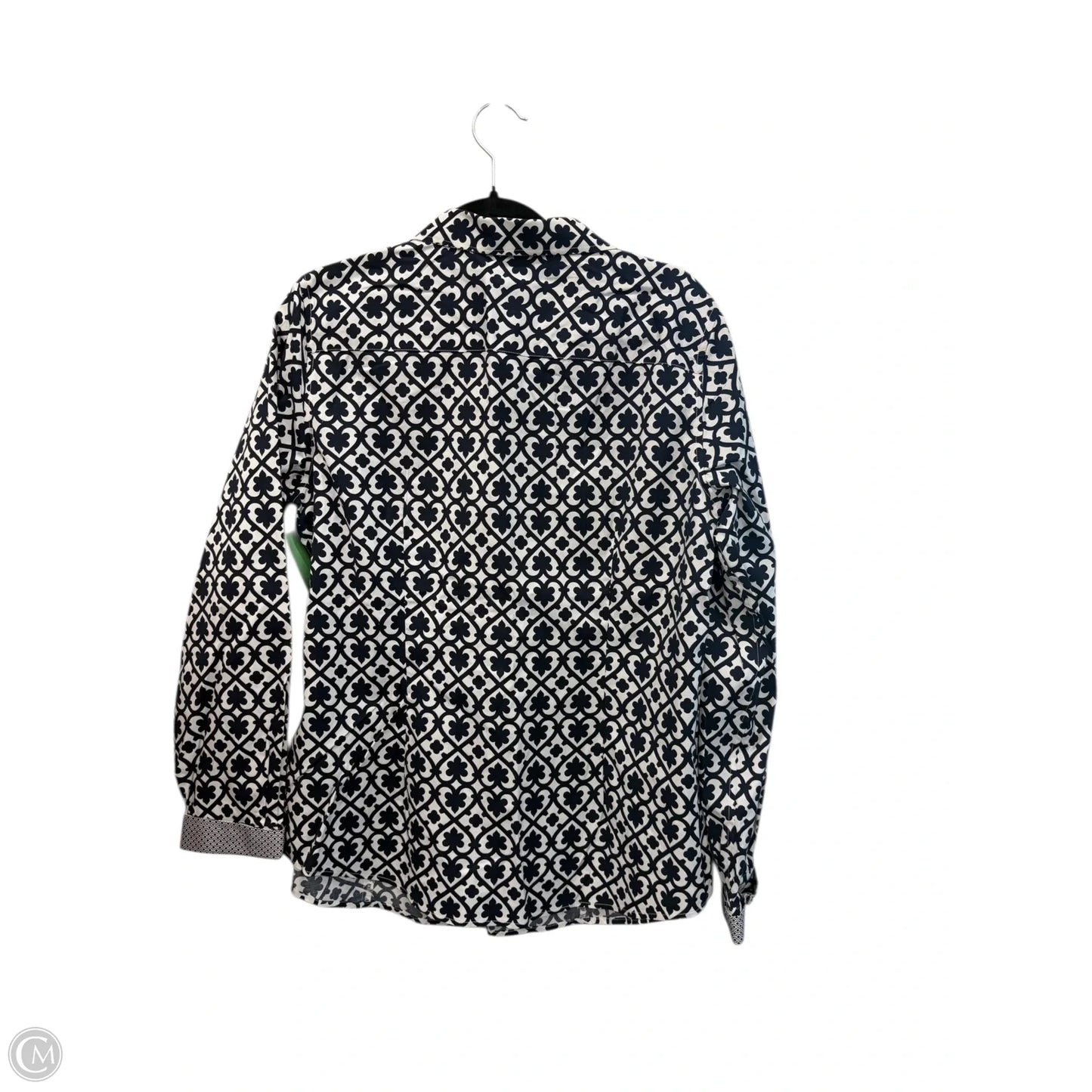 Top Long Sleeve By Clothes Mentor In Paisley Print, Size: L