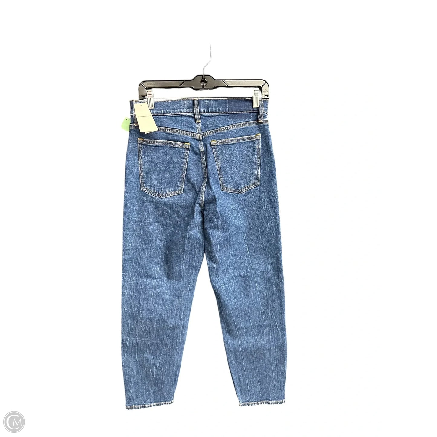 Jeans Straight By Abercrombie And Fitch In Blue Denim, Size: 8