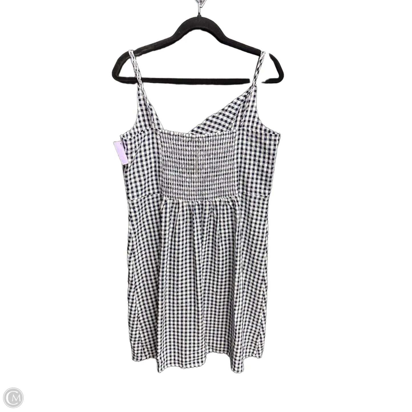 Dress Casual Short By Loft In Checkered Pattern, Size: Xl