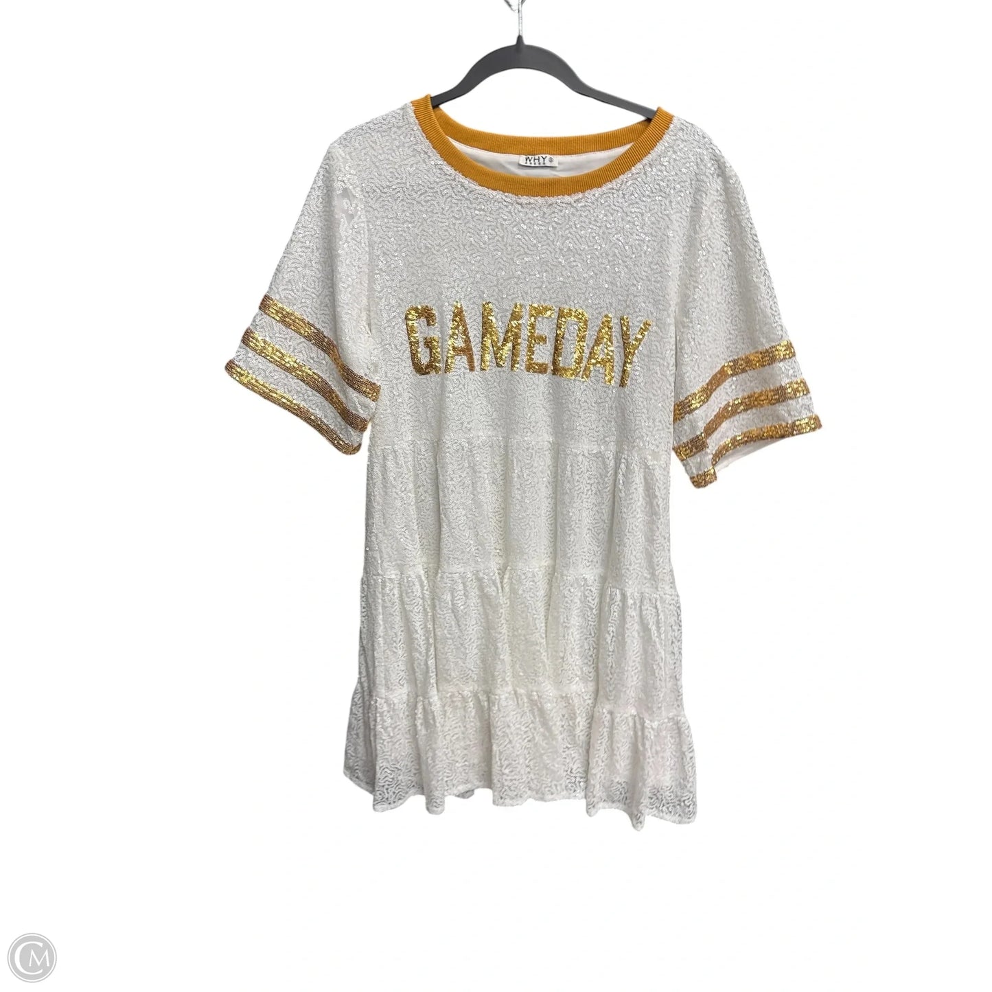 Dress Casual Short By Why Dress In White, Size: S