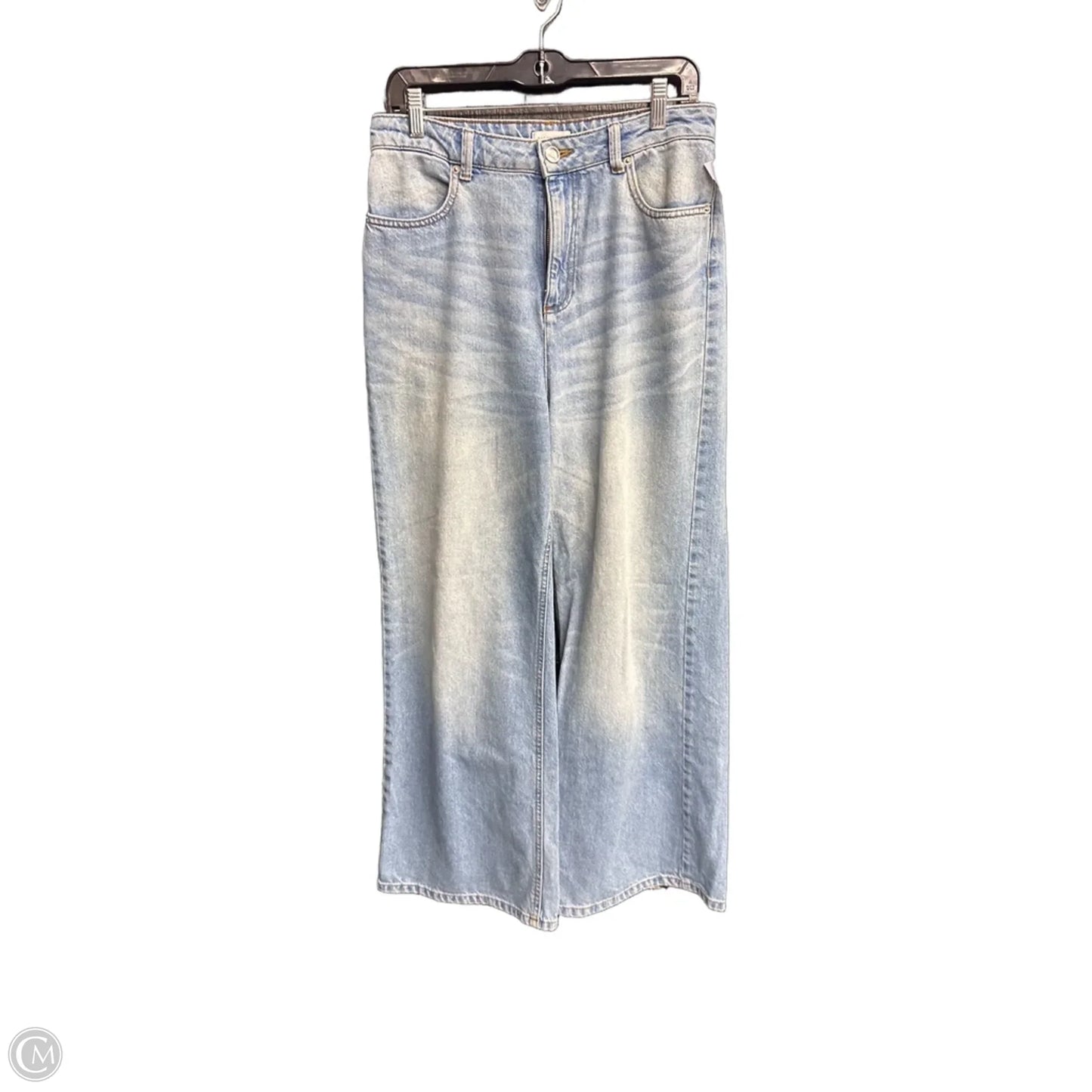 Jeans Wide Leg By Gianni Bini In Blue Denim, Size: 28