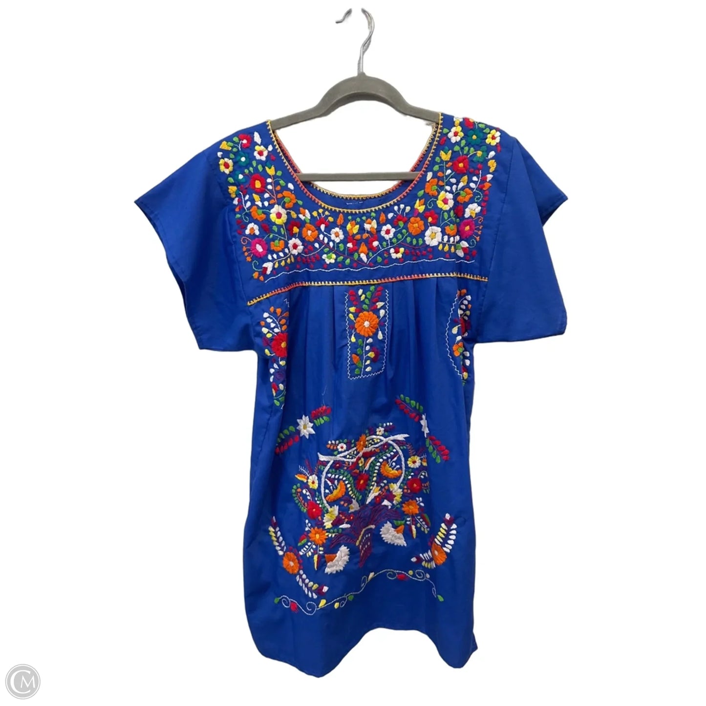 Dress Casual Short By Clothes Mentor In Blue, Size: S