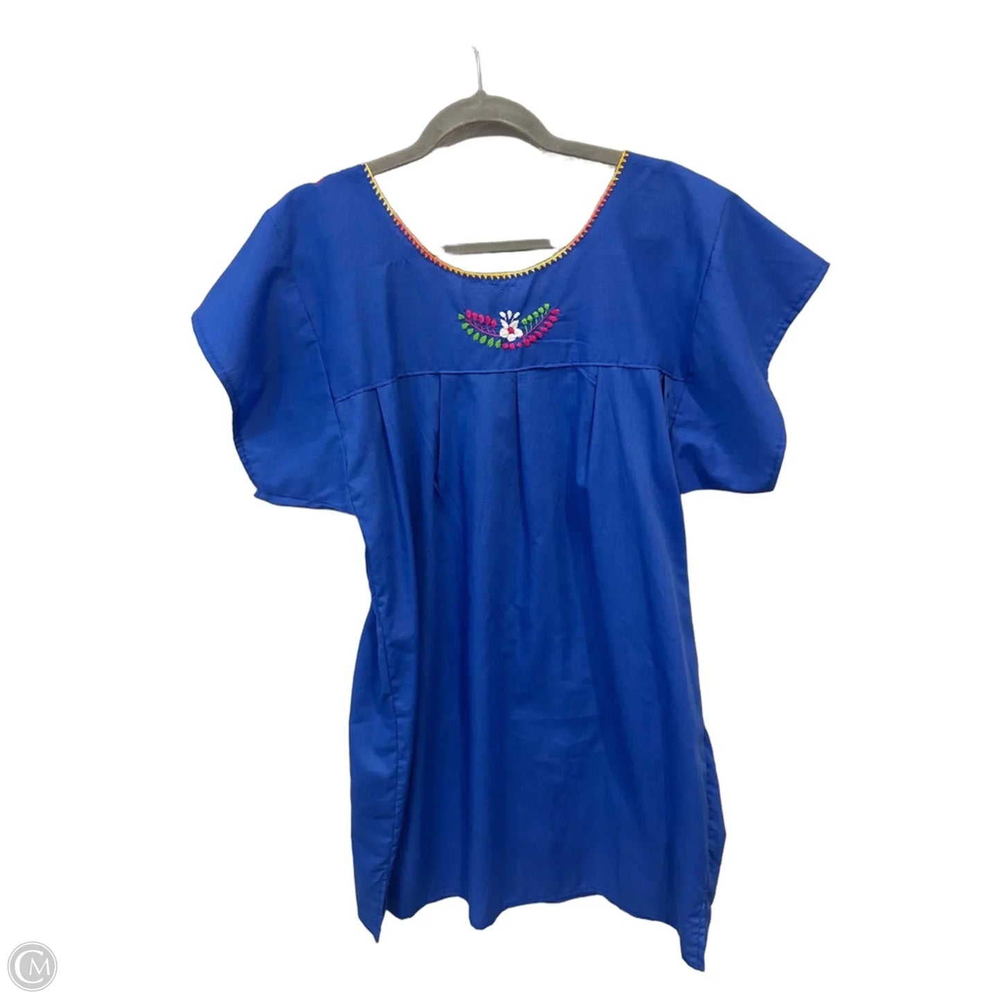Dress Casual Short By Clothes Mentor In Blue, Size: S