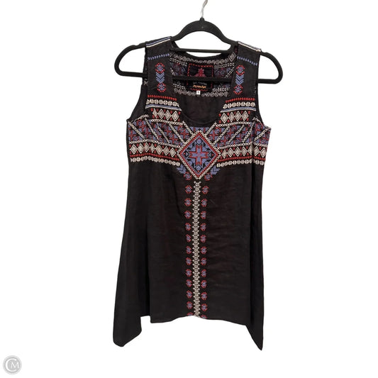 Dress Casual Short By Johnny Was In Black, Size: S