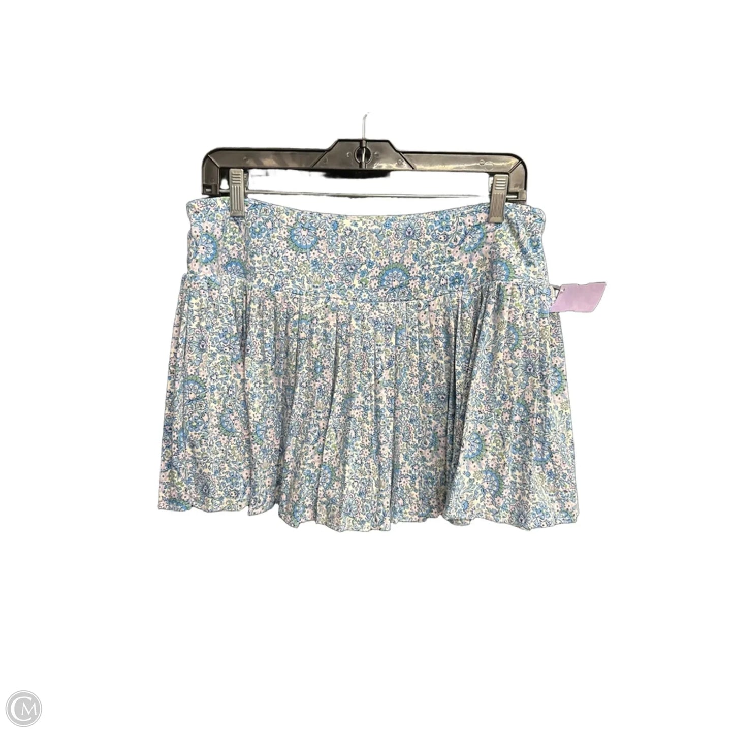 Athletic Skirt By Laura Ashley In Floral Print, Size: Xl