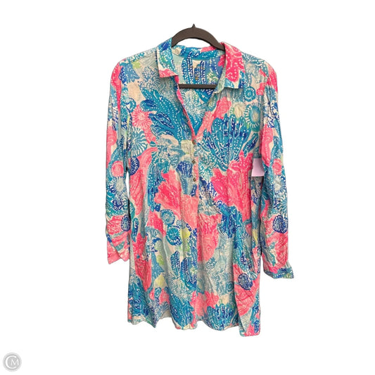 Dress Designer By Lilly Pulitzer In Floral Print, Size: S