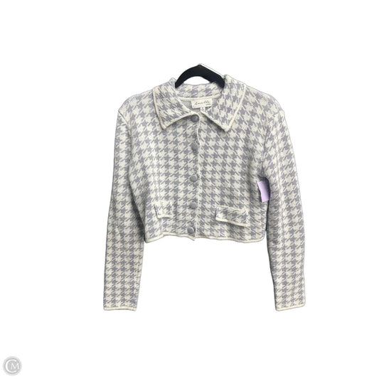 Sweater By Mable In Blue & White, Size: S