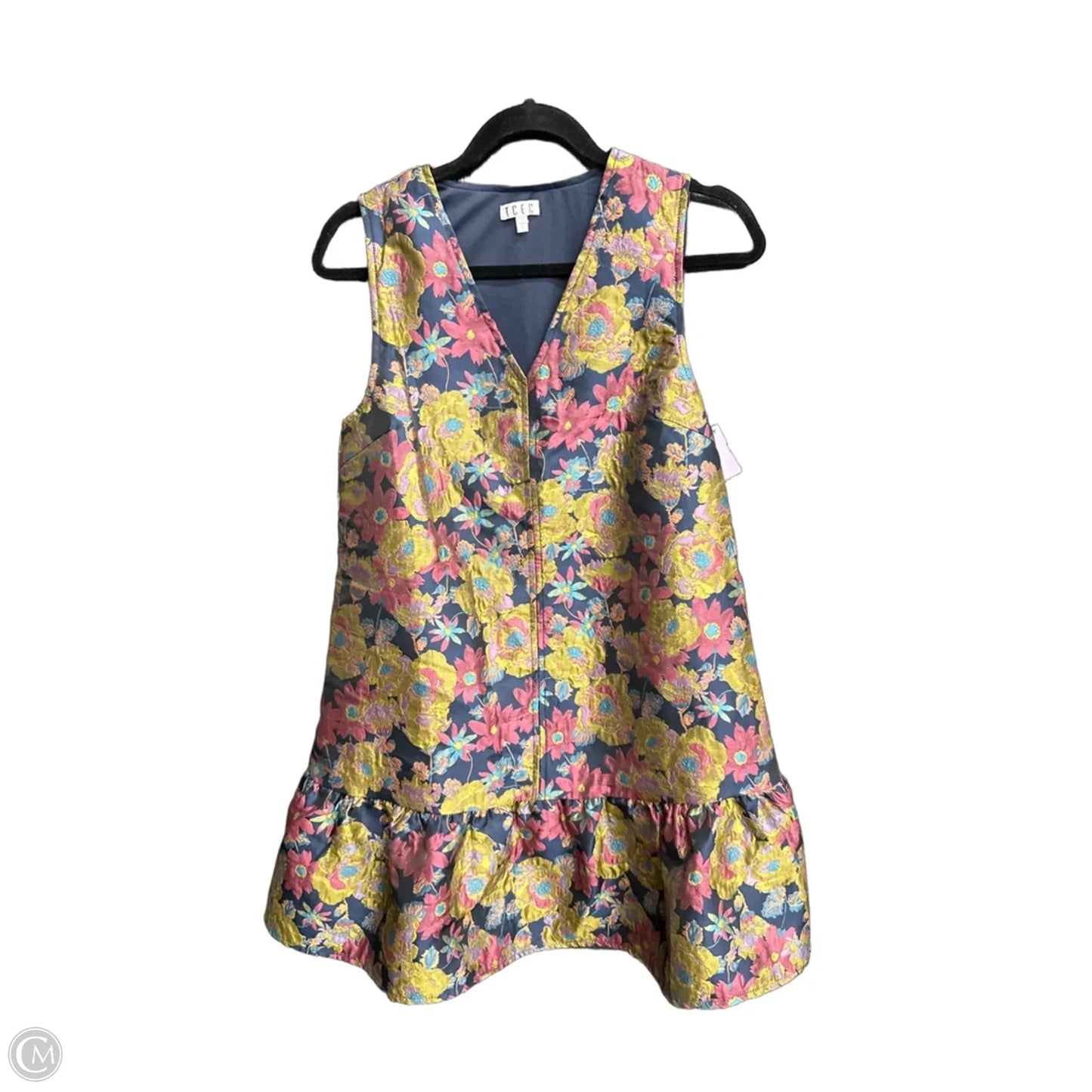 Dress Casual Short By Tcec In Floral Print, Size: S