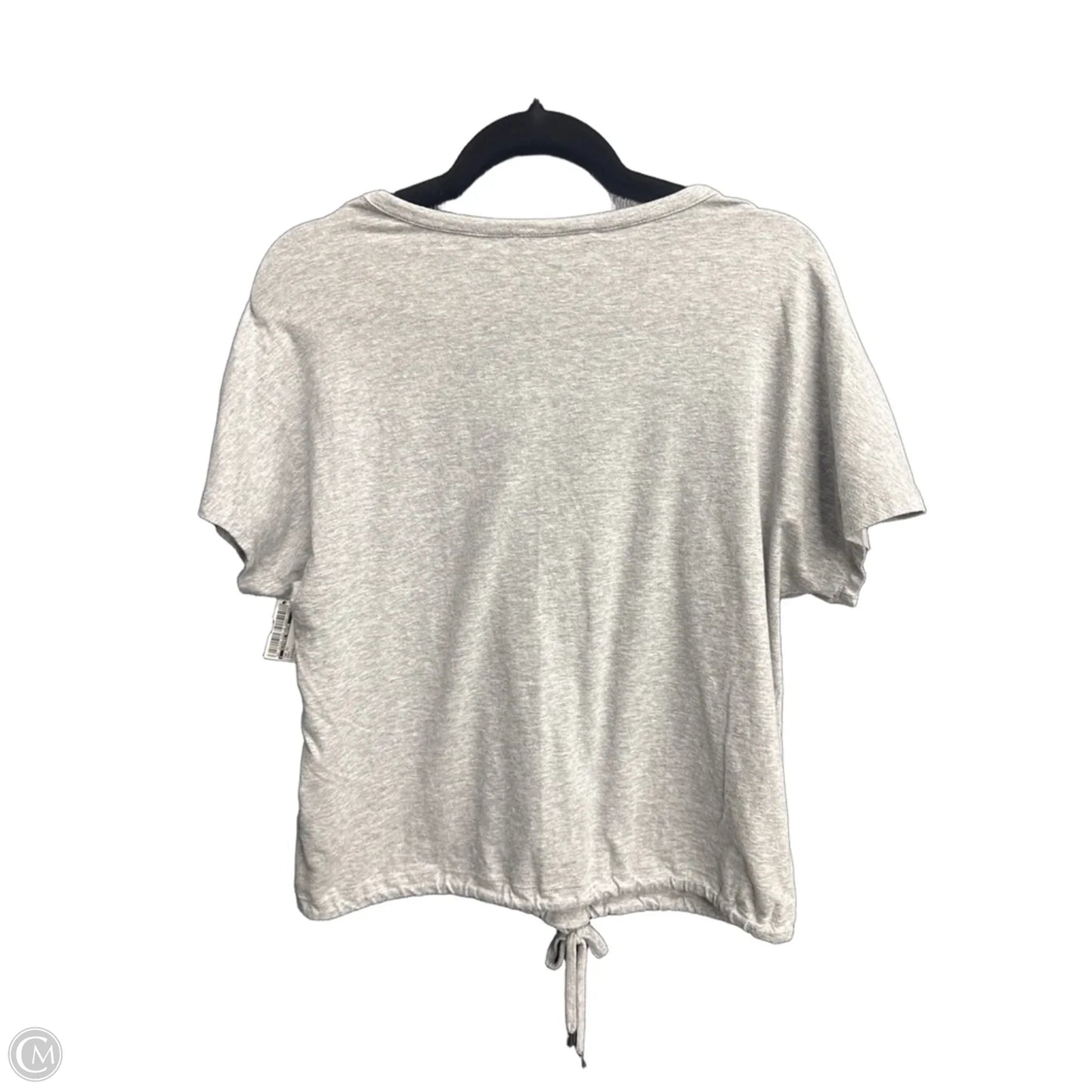Top Short Sleeve By Clothes Mentor In Grey, Size: M