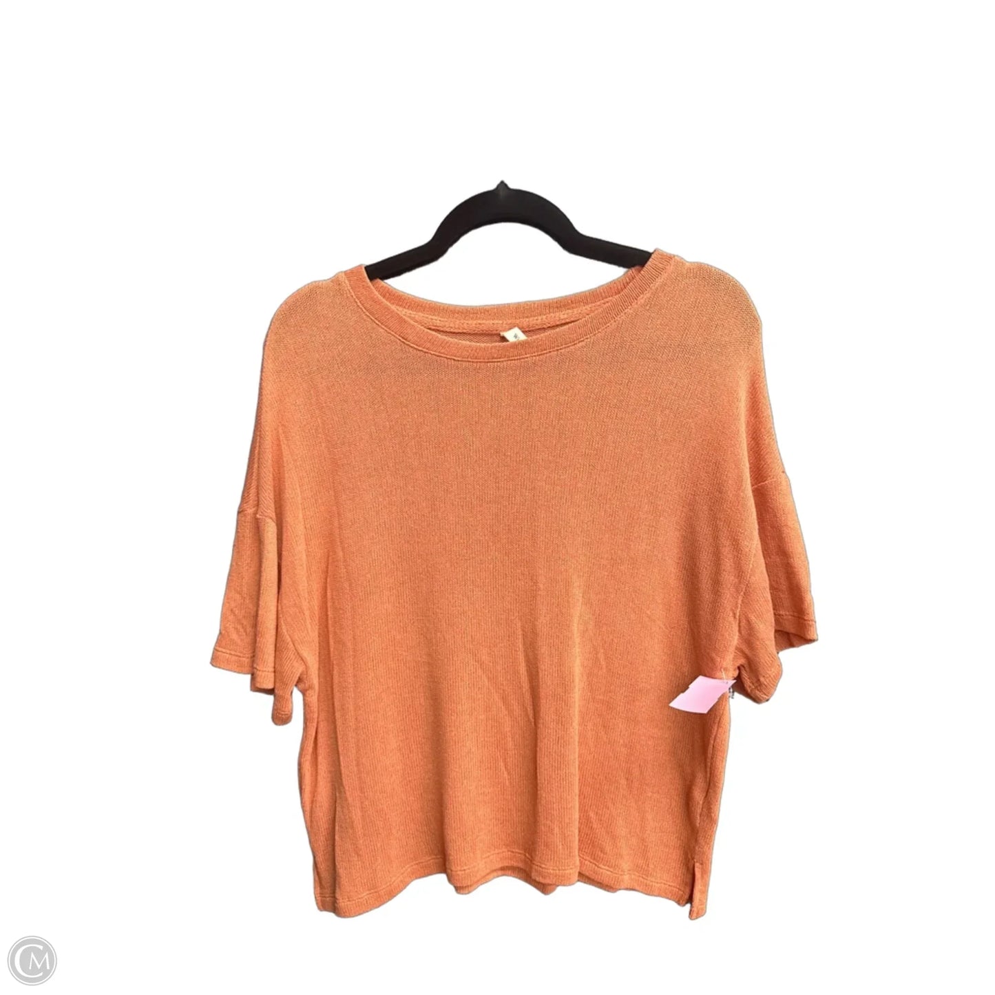 Top Short Sleeve By Wishlist In Coral, Size: M