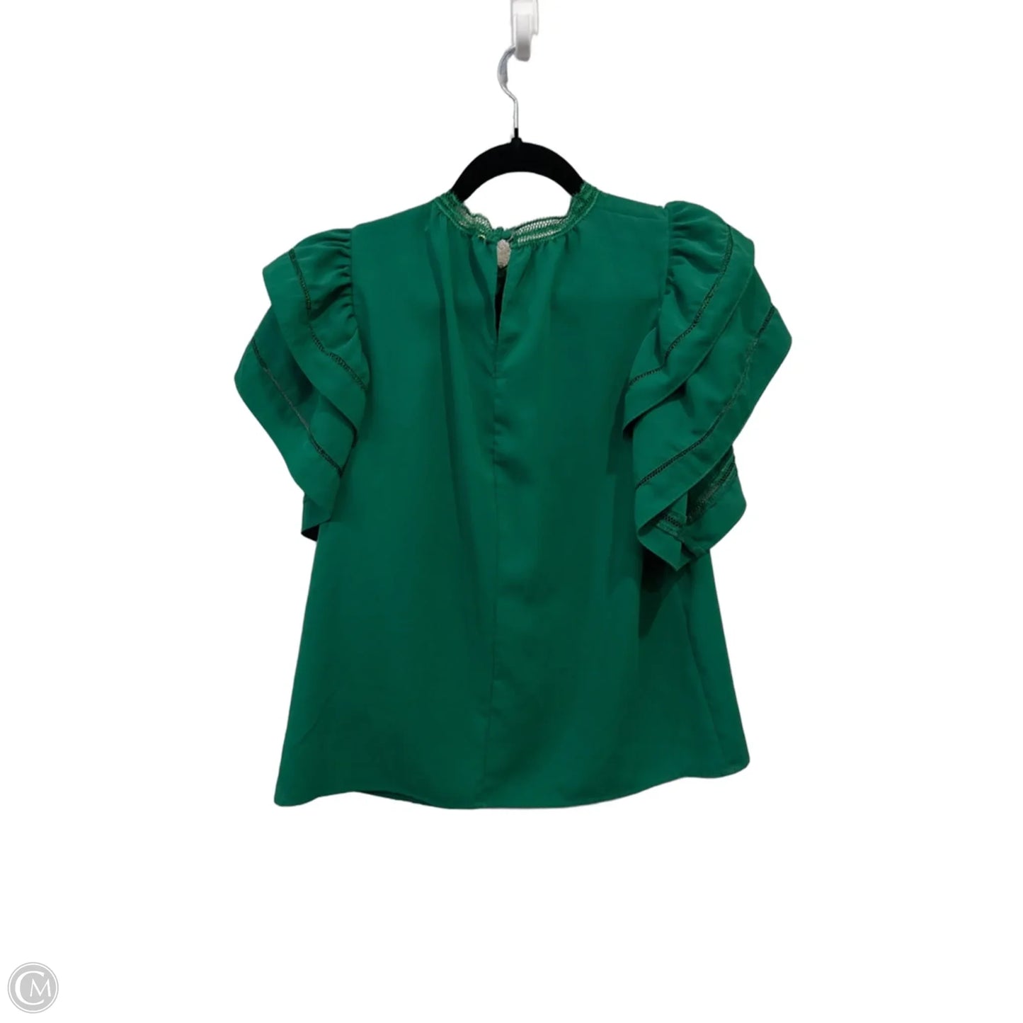 Top Short Sleeve By Clothes Mentor In Green, Size: S