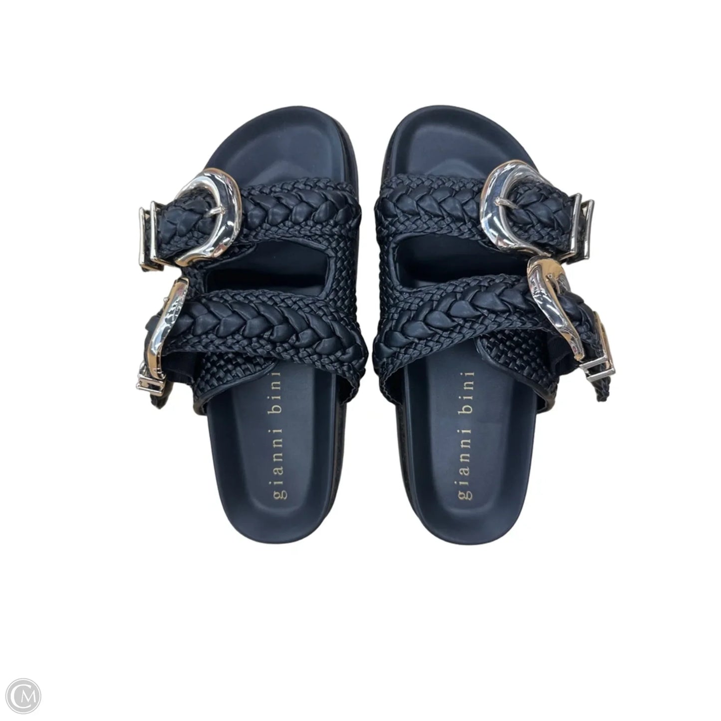 Sandals Flats By Gianni Bini In Black, Size: 6