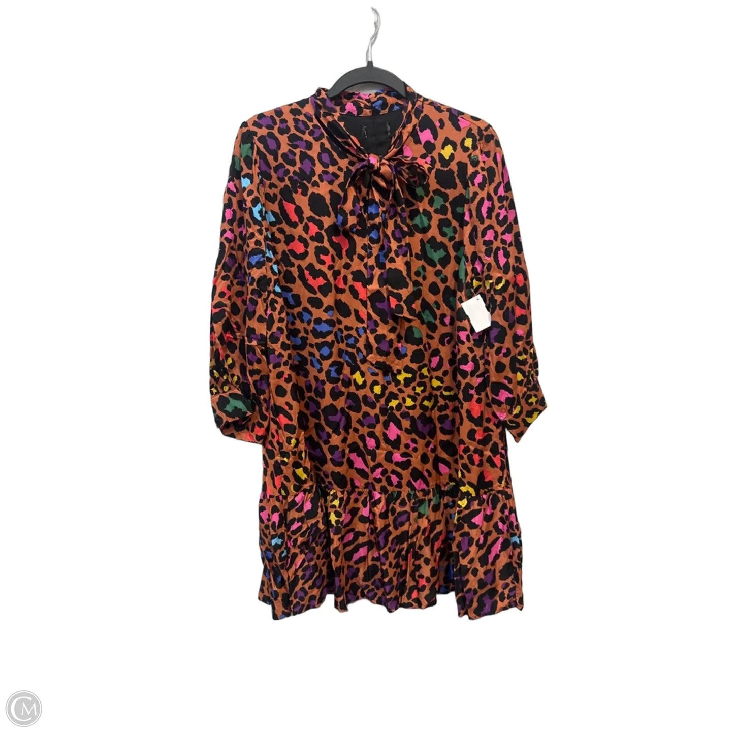 Dress Casual Midi By Clothes Mentor In Animal Print, Size: M