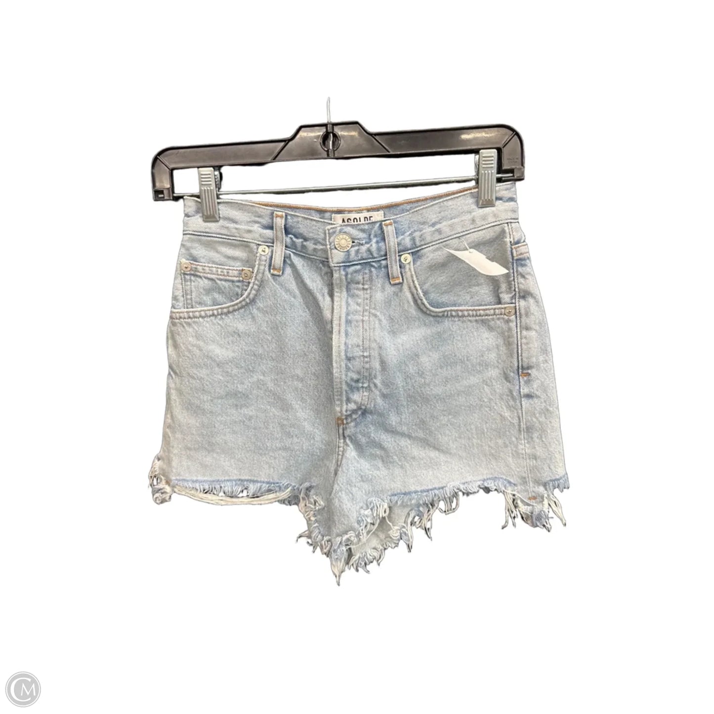 Shorts By Agolde In Blue Denim, Size: 0