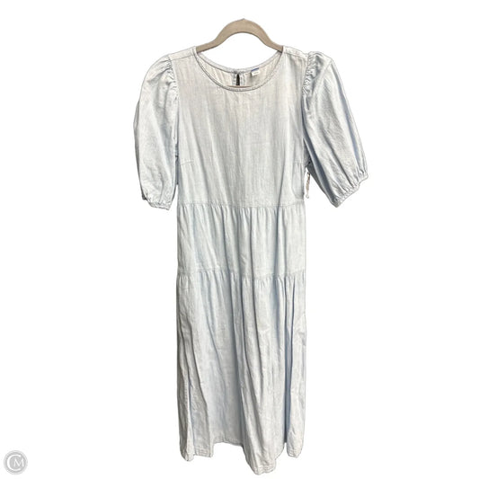 Dress Casual Maxi By Old Navy In Blue Denim, Size: M