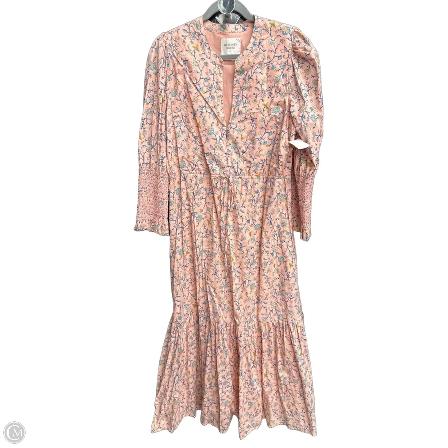 Dress Casual Maxi By Clothes Mentor In Floral Print, Size: L