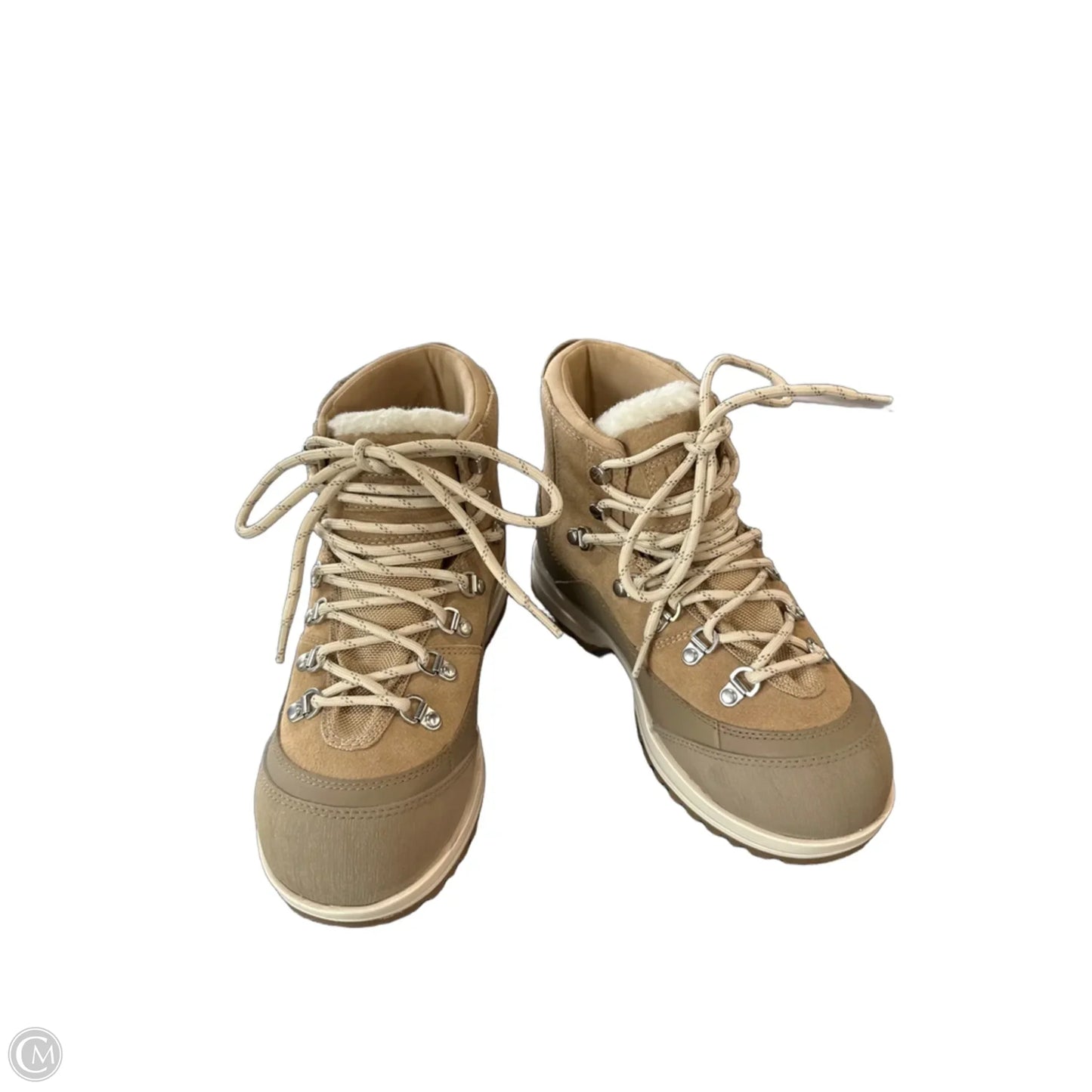 Boots Designer By Ugg In Brown, Size: 5.5
