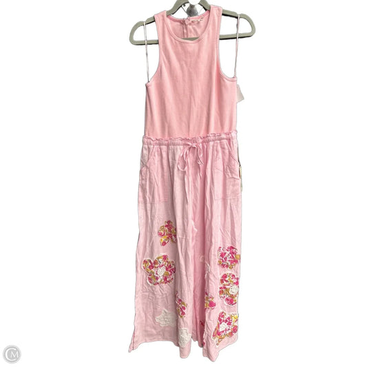 Jumpsuit By Clothes Mentor In Pink, Size: L