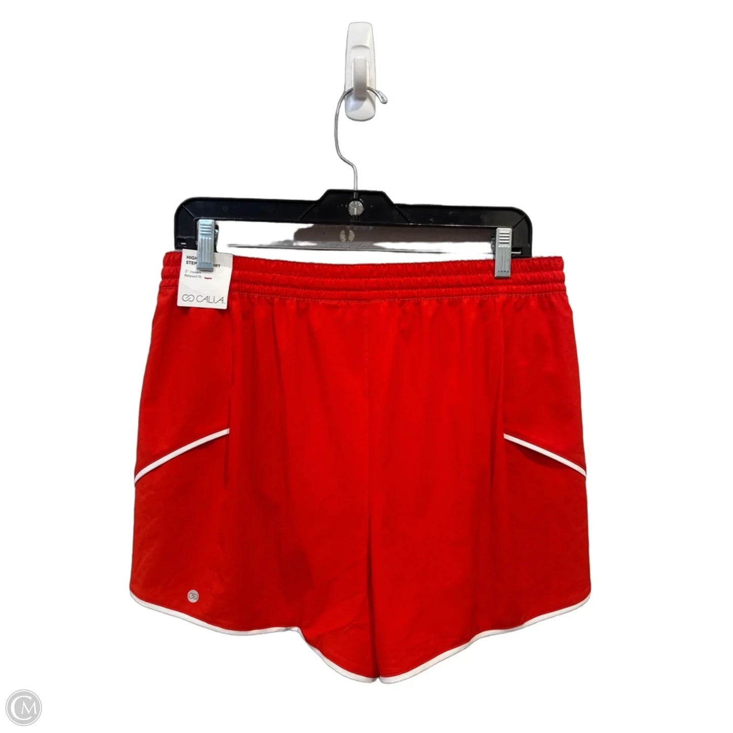 Athletic Shorts By Calia In Orange, Size: M