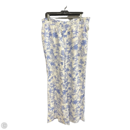 Pants Wide Leg By A New Day In Floral Print, Size: 12