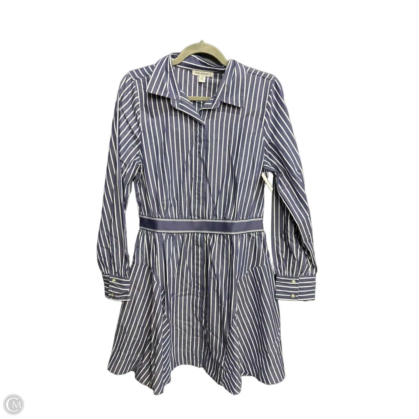 Dress Casual Short By Free Assembly In Striped Pattern, Size: M