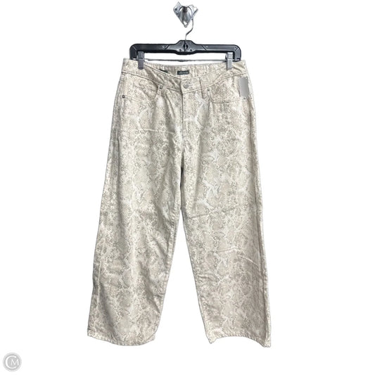 Jeans Straight By Wild Fable In Snakeskin Print, Size: 8
