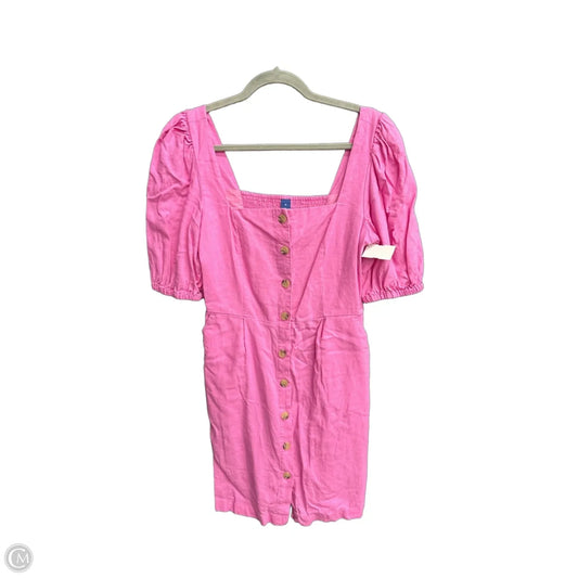 Dress Casual Midi By Old Navy In Pink, Size: M