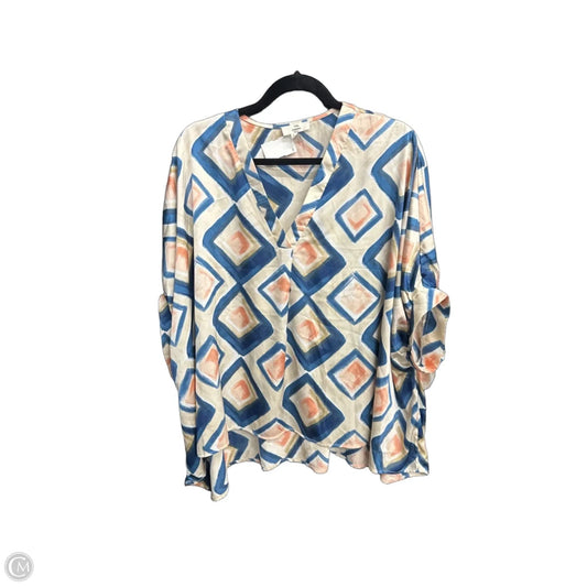 Top Short Sleeve By Entro In Multi-colored, Size: M