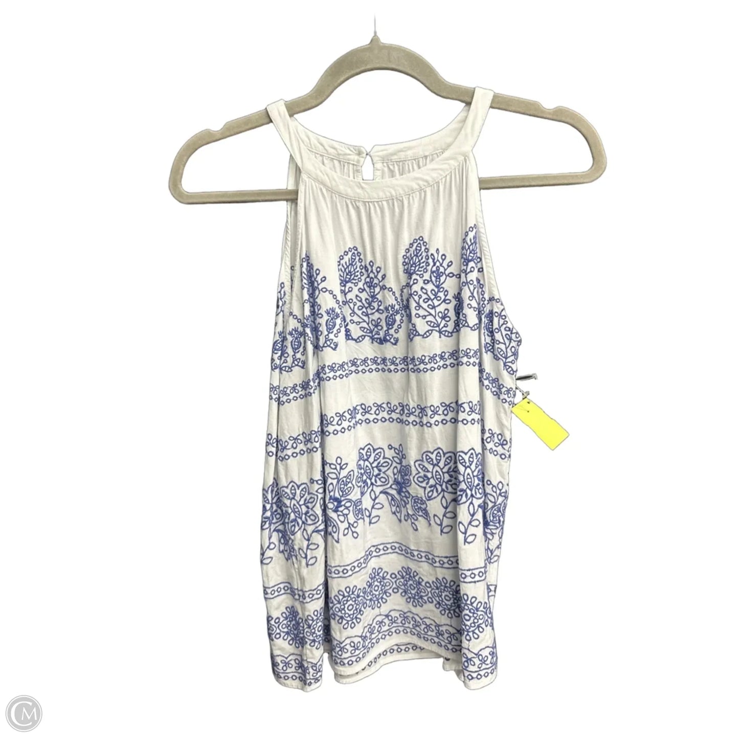 Top Sleeveless By Clothes Mentor In Floral Print, Size: S