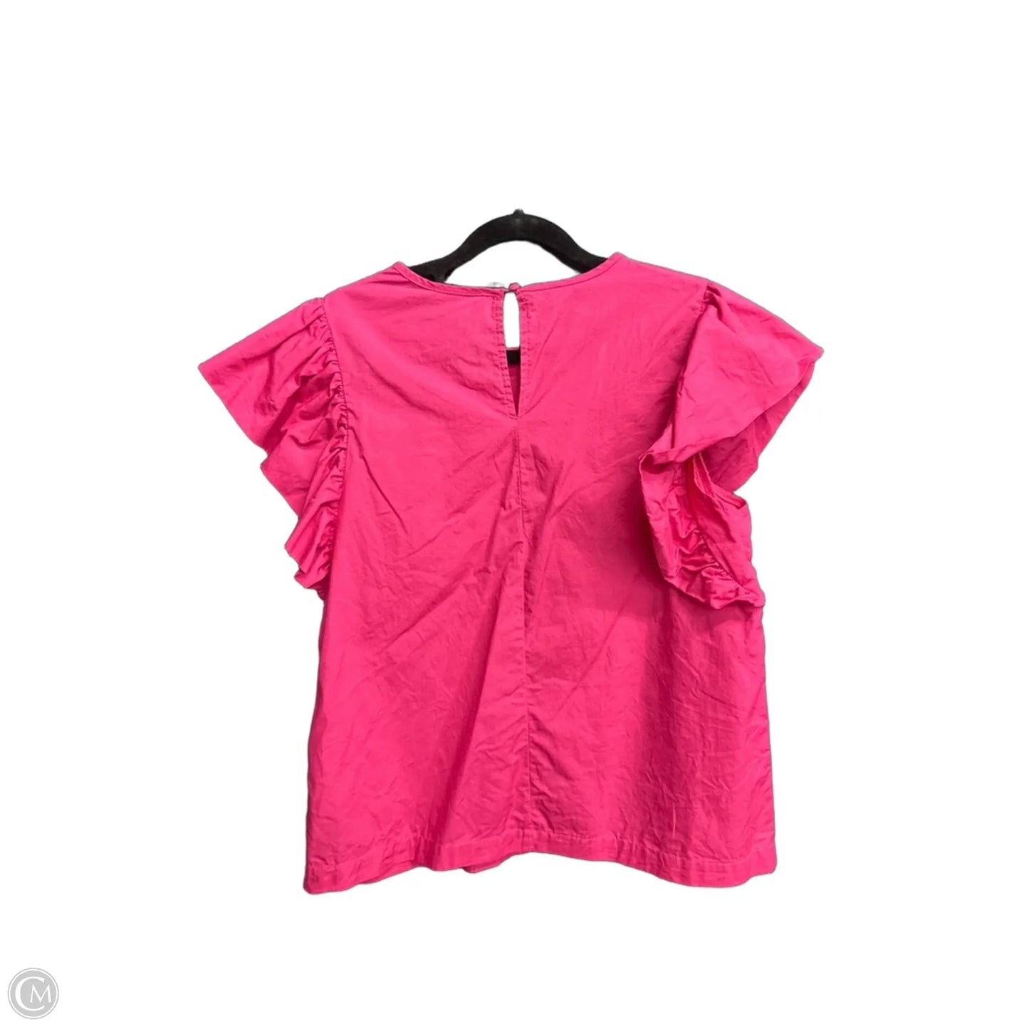 Top Short Sleeve By Tcec In Pink, Size: M