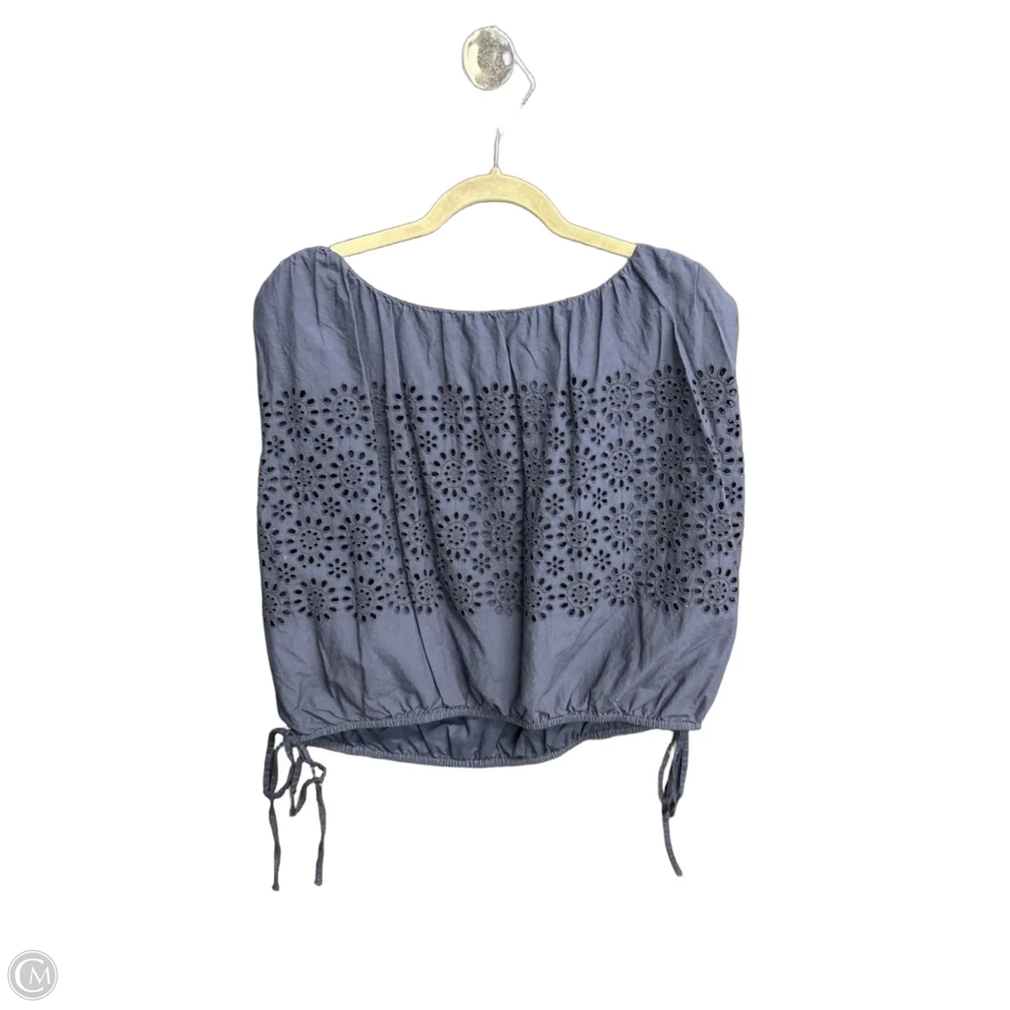 Top Sleeveless By Loft In Navy, Size: Xl