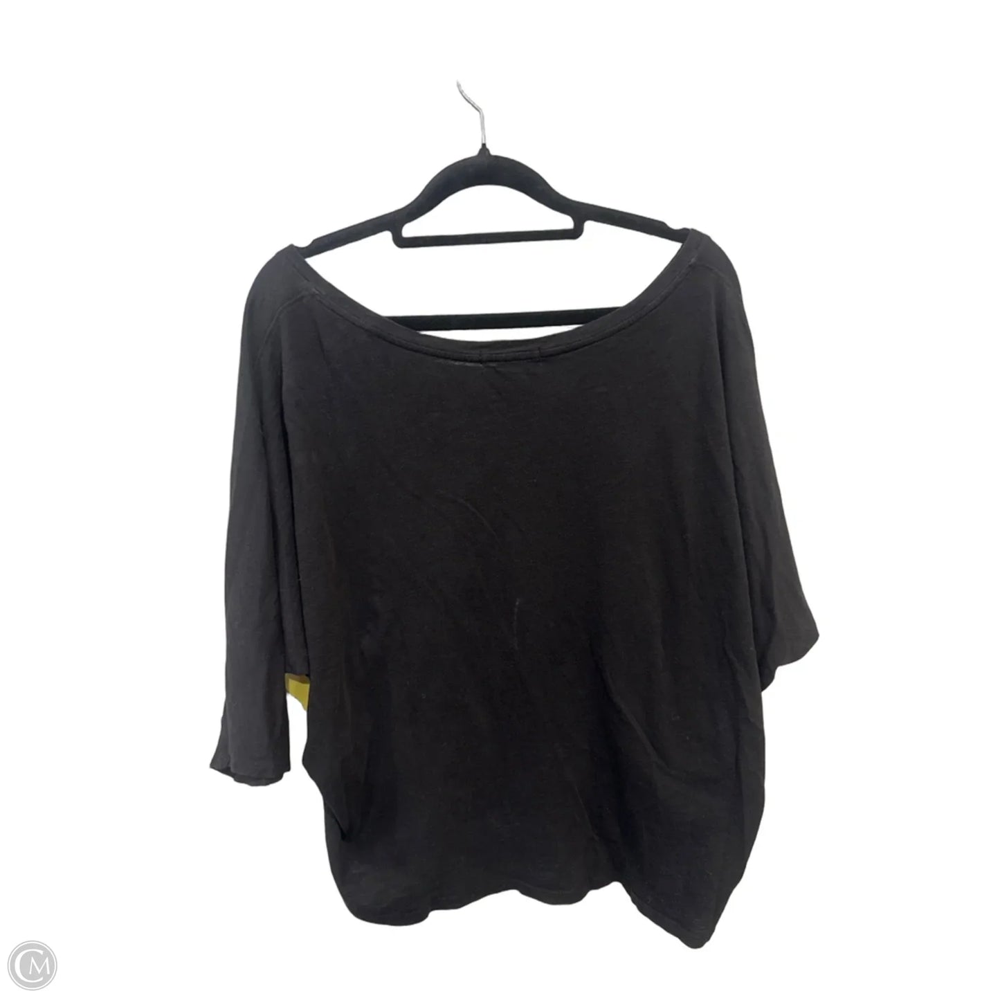 Top 3/4 Sleeve By Vince In Black, Size: S