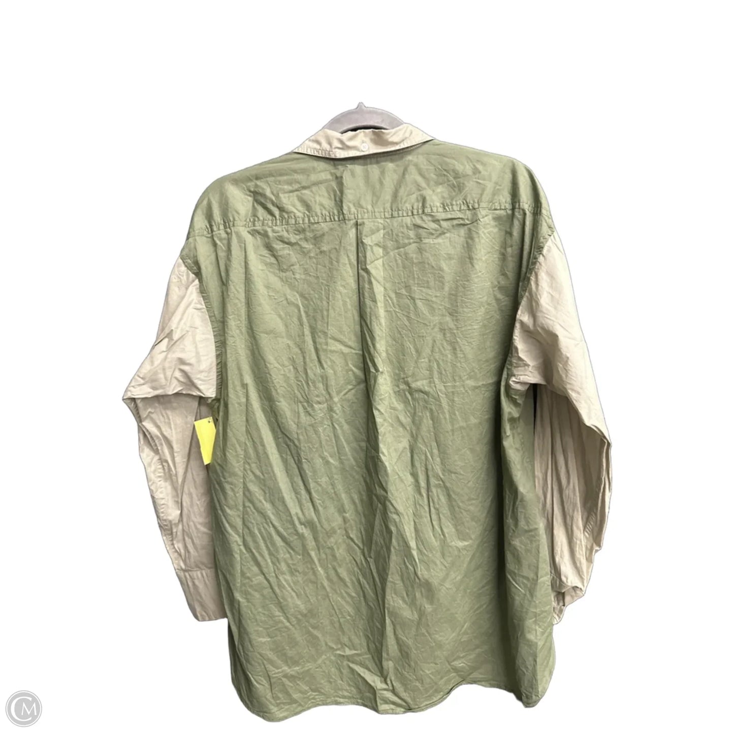Top Long Sleeve By J. Crew In Green, Size: M