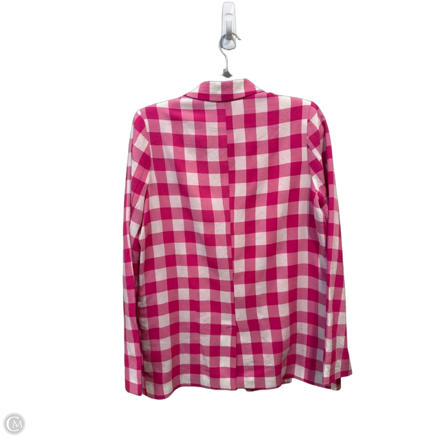 Blazer By Tcec In Checkered Pattern, Size: M