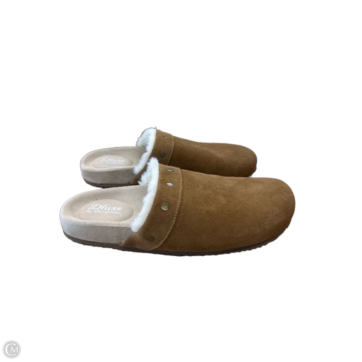 Shoes Flats By Clothes Mentor In Brown, Size: 7