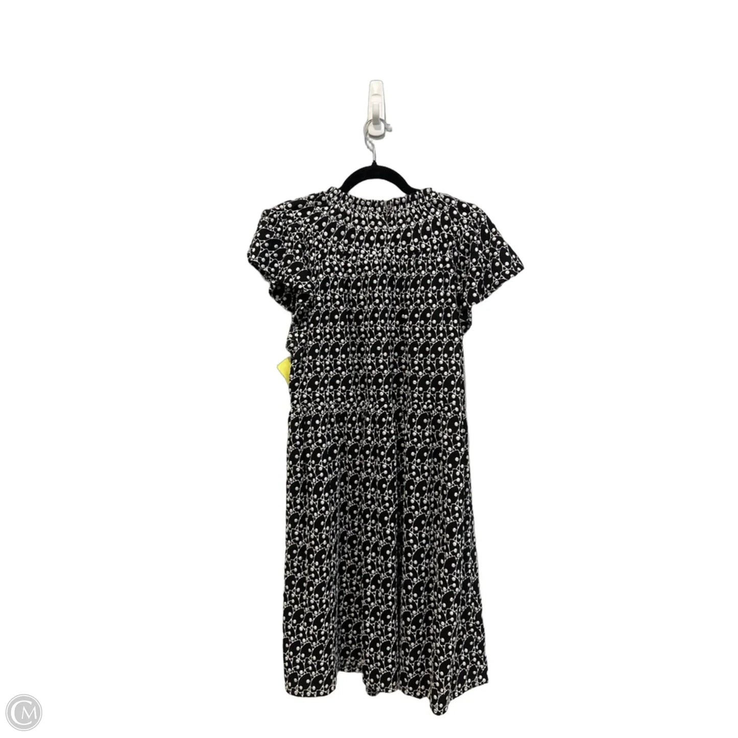 Dress Casual Midi By Loft In Black & White, Size: M