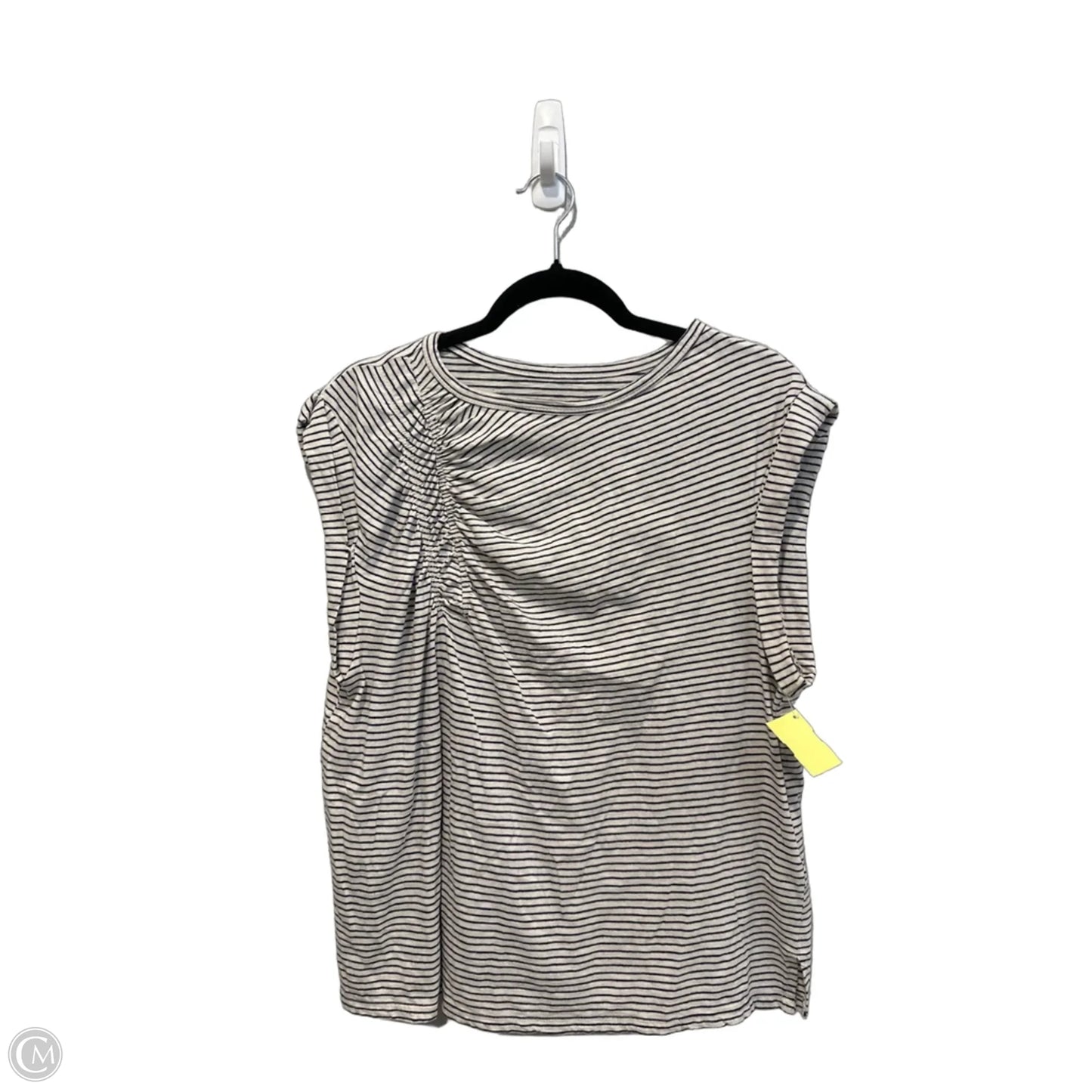 Top Sleeveless By Pilcro In Striped Pattern, Size: M