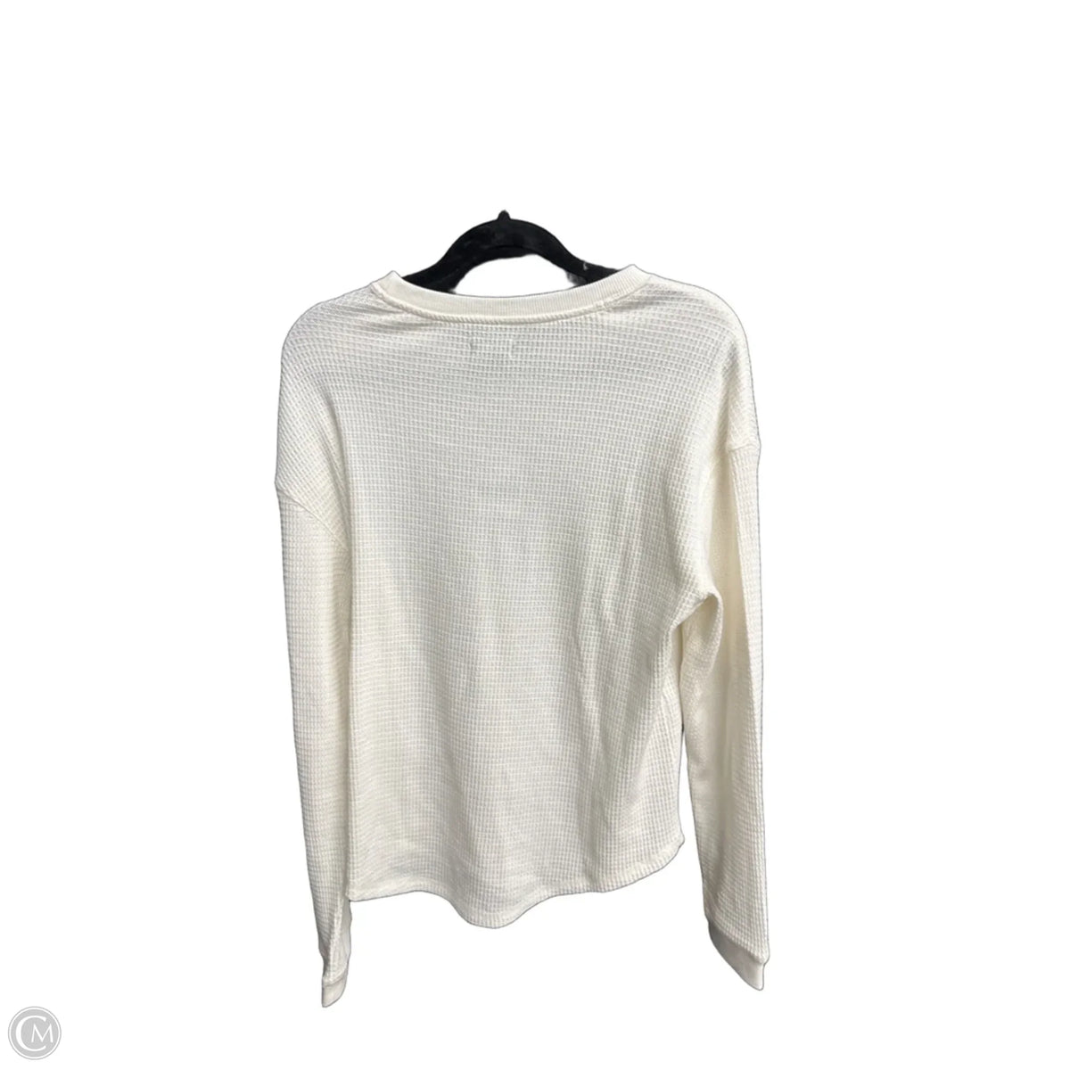Top Long Sleeve Basic By Roots In Cream, Size: Xs