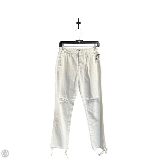 Jeans Straight By Serra In White, Size: 2