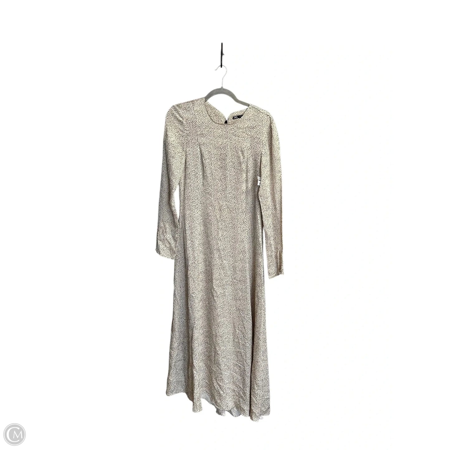 Dress Casual Maxi By Zara In Tan, Size: S