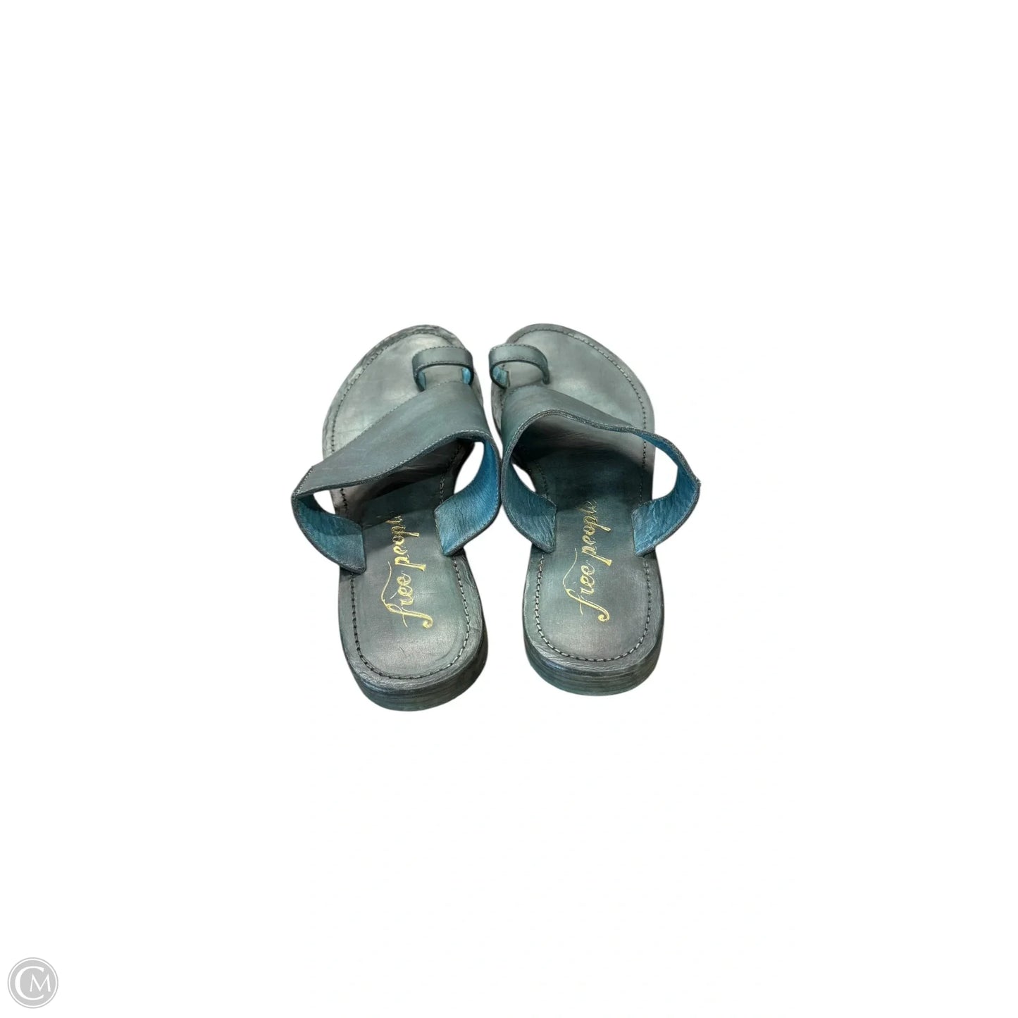 Sandals Flats By Free People In Teal, Size: 8.5