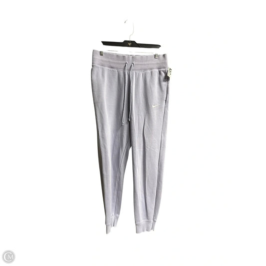 Athletic Pants By Nike Apparel In Purple, Size: L