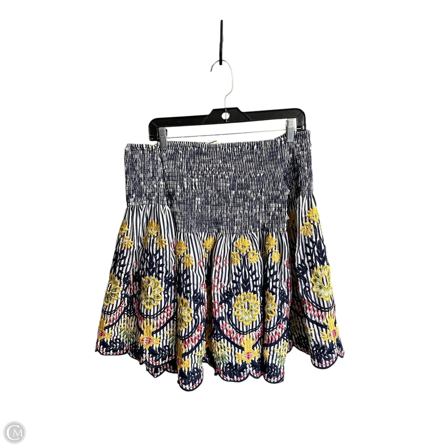 Top Long Sleeve By Flying Tomato In Striped Pattern, Size: M