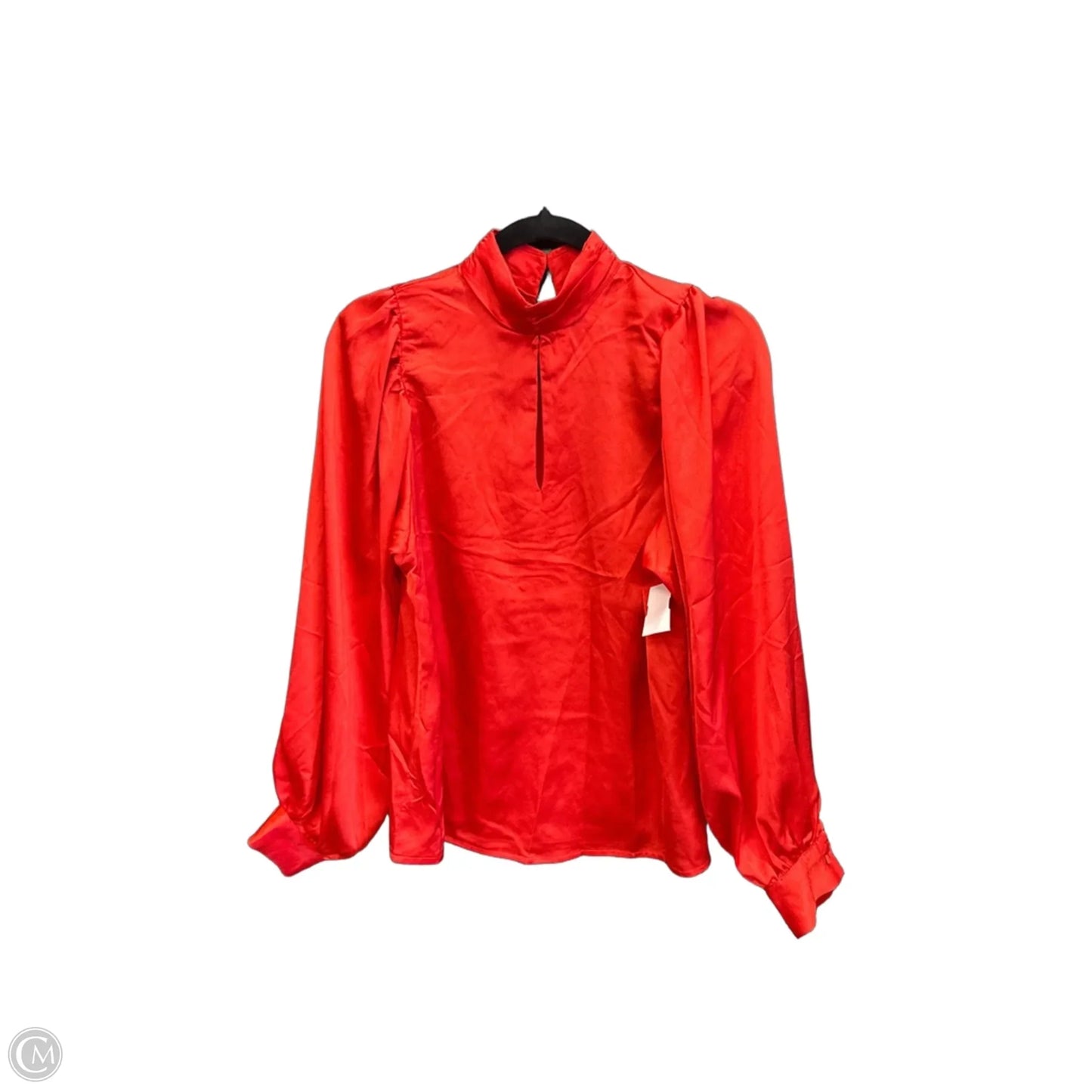 Blouse Long Sleeve By Vine & Love In Red, Size: S
