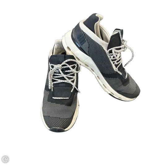 Shoes Athletic By On Cloud In Black & White, Size: 8