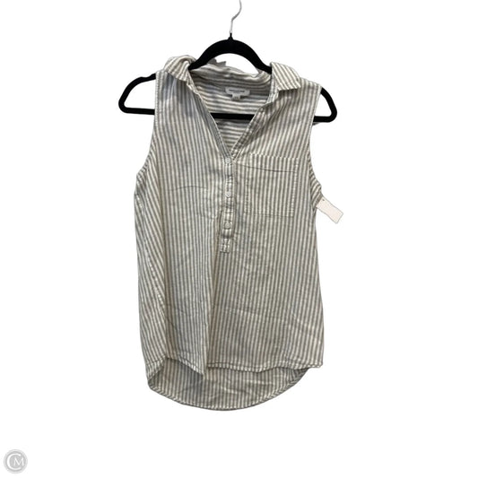 Top Sleeveless By Beachlunchlounge In Striped Pattern, Size: Sp