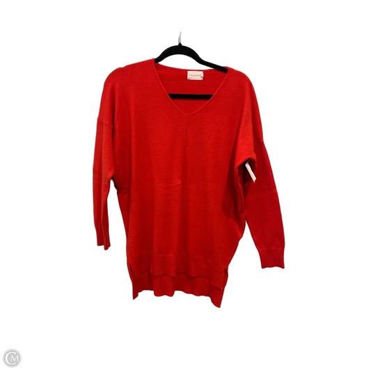 Sweater By Dreamers In Red, Size: M