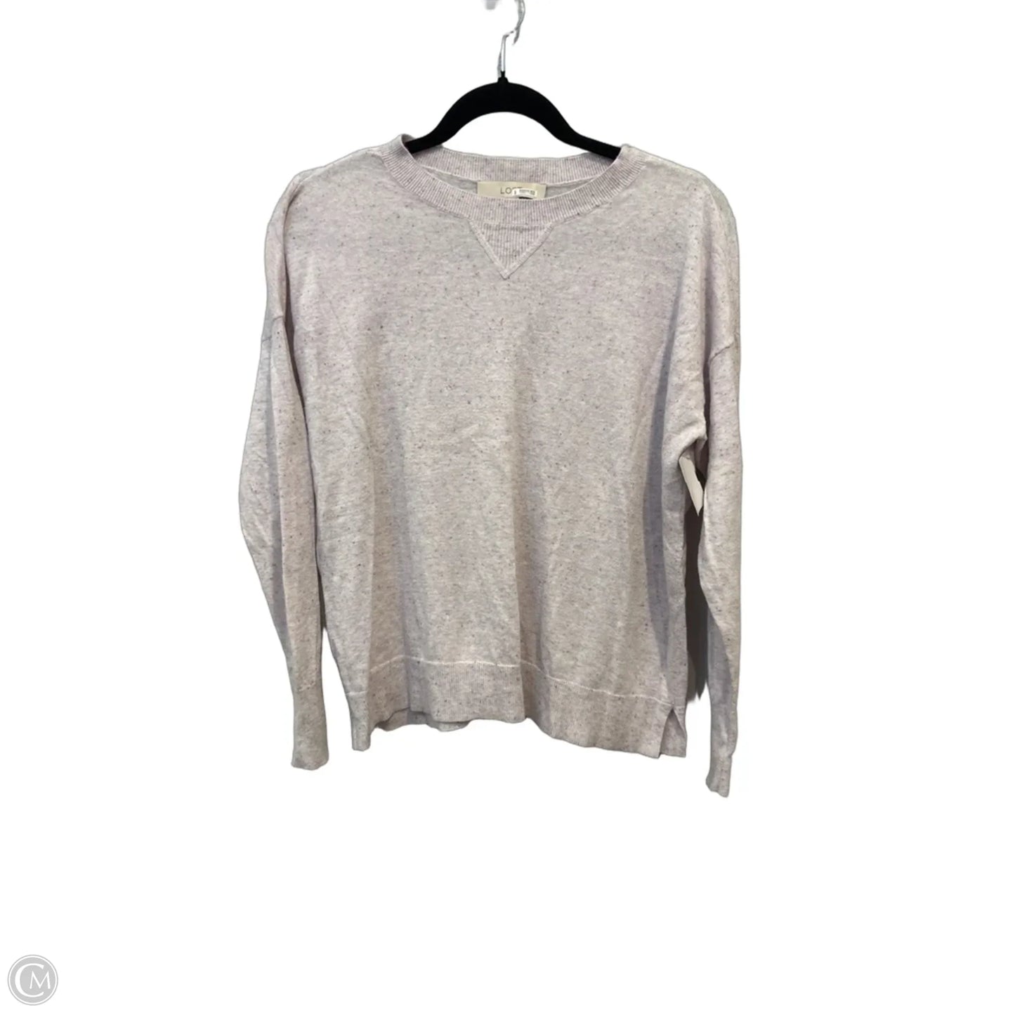 Top Long Sleeve By Loft In Purple, Size: S