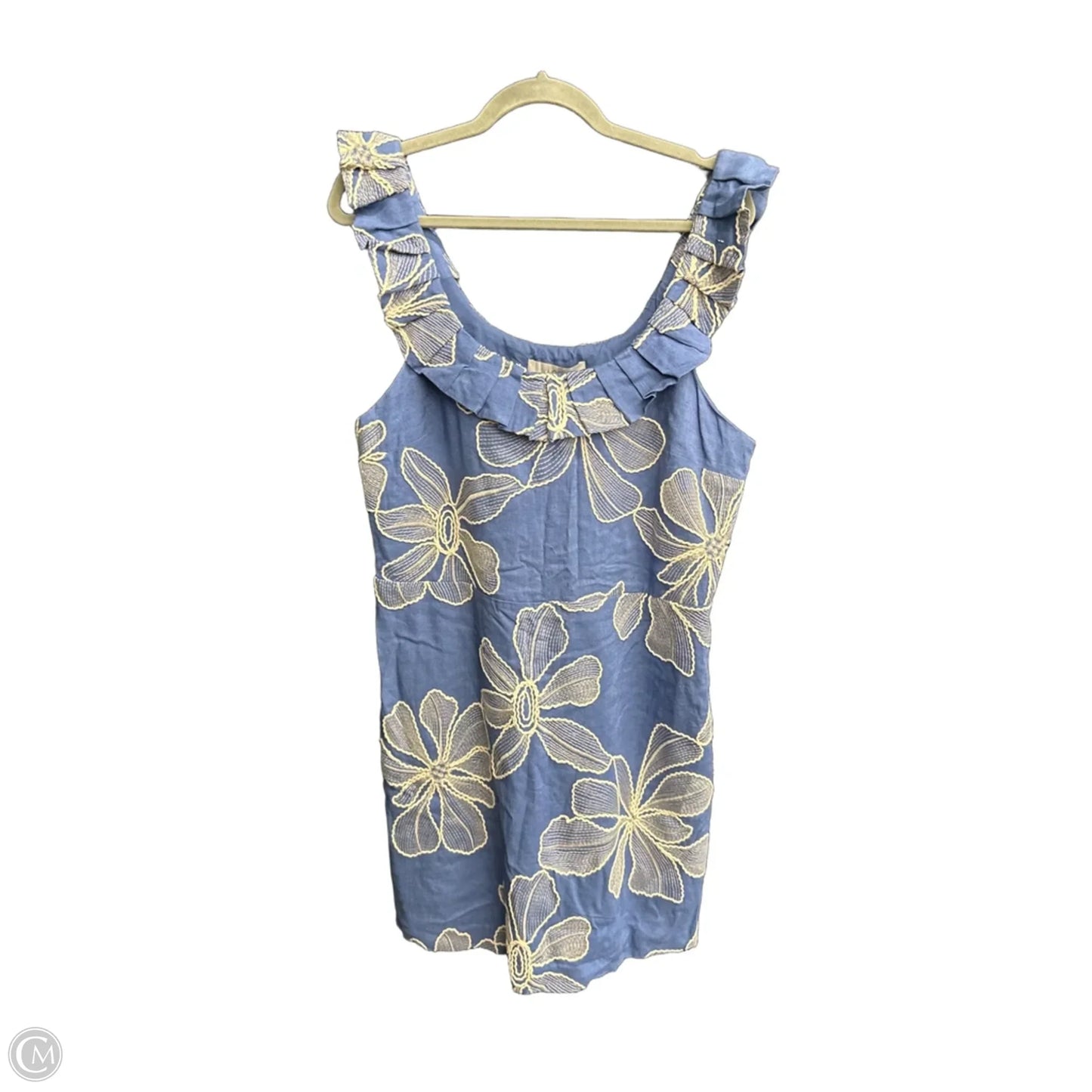 Dress Casual Midi By Loft In Floral Print, Size: Xl